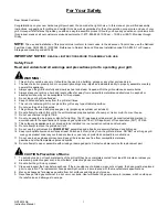 Preview for 4 page of BBQ GPF2414AE Instruction Manual