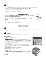 Preview for 17 page of BBQ GPF2414AE Instruction Manual