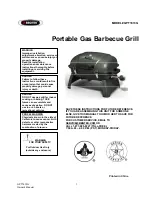 BBQ GPT1813G Owner'S Manual preview