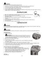 Предварительный просмотр 16 страницы BBQ GSF2818K Instructions Manual