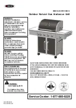 Preview for 1 page of BBQ GSF2818KSN Owner'S Manual