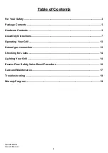 Preview for 3 page of BBQ GSF2818KSN Owner'S Manual