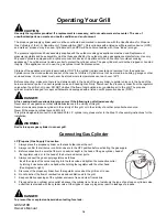 Preview for 17 page of BBQ GSS3219B Owner'S Manual