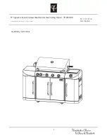 BBQ PC Signature Series Assembly Instructions Manual preview