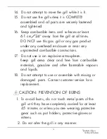 Preview for 9 page of BBQ PC Signature Series Assembly Instructions Manual