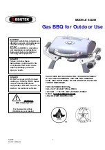 Preview for 1 page of BBQ SQ258 Owner'S Manual