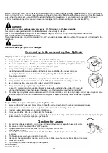 Preview for 14 page of BBQ SSS3416TBS Owner'S Manual