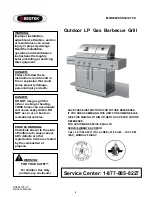 Preview for 1 page of BBQ SSS3416TCS Owner'S Manual