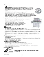 Preview for 15 page of BBQ SSS3416TCS Owner'S Manual