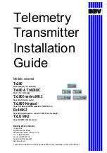 Предварительный просмотр 1 страницы BBV Ex4 MK2 Installation Manual