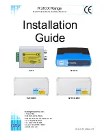 BBV Rx10X Installation Manual preview