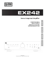 BC Acoustique EX242 Owner'S Manual preview