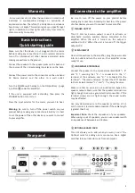 Preview for 4 page of BC Acoustique EX322D Owner'S Manual