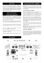 Предварительный просмотр 4 страницы BC Acoustique EX362D Owner'S Manual