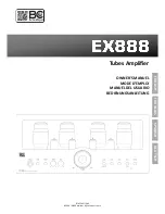 BC Acoustique EX888 Owner'S Manual preview