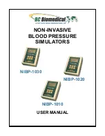 Предварительный просмотр 1 страницы BC Biomedical NIBP-1010 User Manual