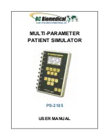 BC Biomedical PS-2105 User Manual предпросмотр