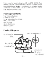 Preview for 2 page of BC Master BC-T05 User Manual