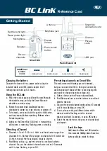 Предварительный просмотр 1 страницы bca BC Link Reference Card