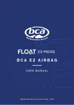 bca FLOAT E2 User Manual preview