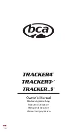 bca Tracker S Owner'S Manual предпросмотр