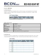 Предварительный просмотр 76 страницы BCDVideo BCD-RGD-804P-MT User Manual