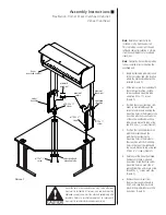 Предварительный просмотр 1 страницы BCE FlexStation Venus Overhead Assembly Instructions