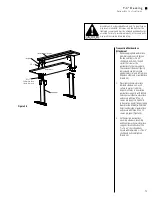 Предварительный просмотр 13 страницы BCE T-4 adjustable DESKING SYSTEM Assembly Instructions Manual