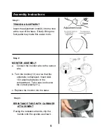 Предварительный просмотр 6 страницы BCG F1BC6059 Assembly Instructions Manual