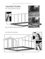 Preview for 18 page of BCG Traditional Free Standing Glass Greenhouses Instructions Manual