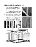 Preview for 25 page of BCG Traditional Free Standing Glass Greenhouses Instructions Manual