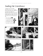 Preview for 28 page of BCG Traditional Free Standing Glass Greenhouses Instructions Manual