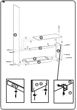 Preview for 2 page of Bci Moveis Thaiany IE102-10 Assembly Instructions Manual