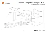 Preview for 14 page of BCI SCHULZ SPEYER eurobib Cocoon Computer-Lounge L Assembly Instructions Manual