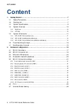 Preview for 6 page of BCM Advanced Research OFT-21W01 Series Quick Reference Manual