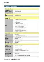 Preview for 8 page of BCM Advanced Research OFT-21W01 Series Quick Reference Manual