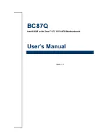 BCM BC87Q User Manual предпросмотр