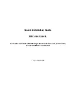 BCM EBC-3615 Quick Installation Manual preview