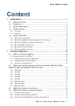 Preview for 3 page of BCM EMS-TGL Quick Reference Manual