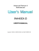 Предварительный просмотр 1 страницы BCM IN440EX-D User Manual