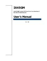 BCM IX45GM User Manual предпросмотр