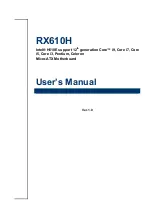 BCM RX610H User Manual предпросмотр