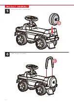 Preview for 6 page of BCP Mercedes G63 Push Car Instruction Manual