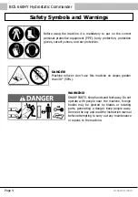 Preview for 4 page of BCS 660HY WS Hydrostatic Commander Operating Instructions Manual