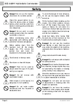 Preview for 6 page of BCS 660HY WS Hydrostatic Commander Operating Instructions Manual