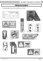 Preview for 9 page of BCS 660HY WS Hydrostatic Commander Operating Instructions Manual