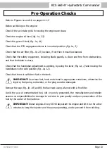 Preview for 13 page of BCS 660HY WS Hydrostatic Commander Operating Instructions Manual