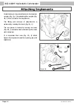 Preview for 14 page of BCS 660HY WS Hydrostatic Commander Operating Instructions Manual