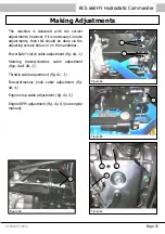 Preview for 15 page of BCS 660HY WS Hydrostatic Commander Operating Instructions Manual