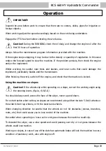 Preview for 19 page of BCS 660HY WS Hydrostatic Commander Operating Instructions Manual